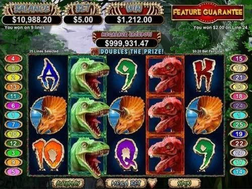 EURO 4415 No Deposit Casino Bonus at Raging Bull Casino