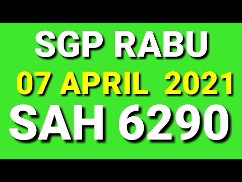 Prediksi Sgp Rabu 7 Aprill 2021 Bocoran Togel Sgp Hari Ini Sgp Hari Ini