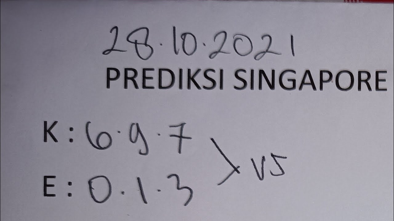 Angka Jadi Togel Singapur Bocoran Sgp Terbaru 28 Oktoober 2021