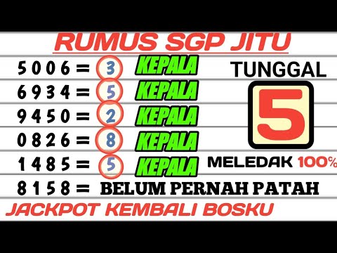 Prediksi Sgp Hari Ini Rabu 12 Ionawr 2022 | Bocoran Togel Singapura Hari Ini  | Rumus